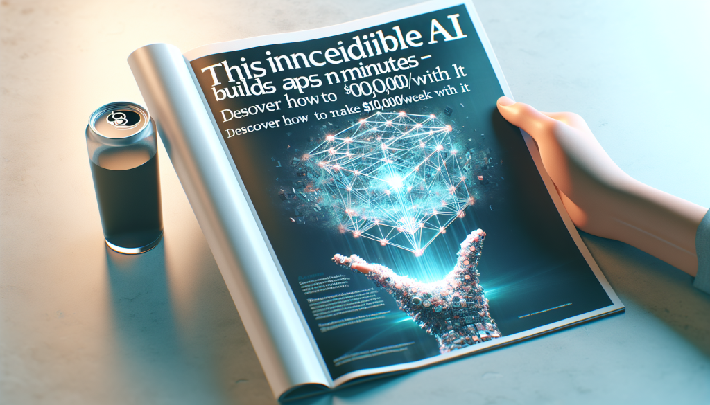 This INSANE AI Builds Apps in 5 Minutes — Here's How to Make $10,000/Week With It