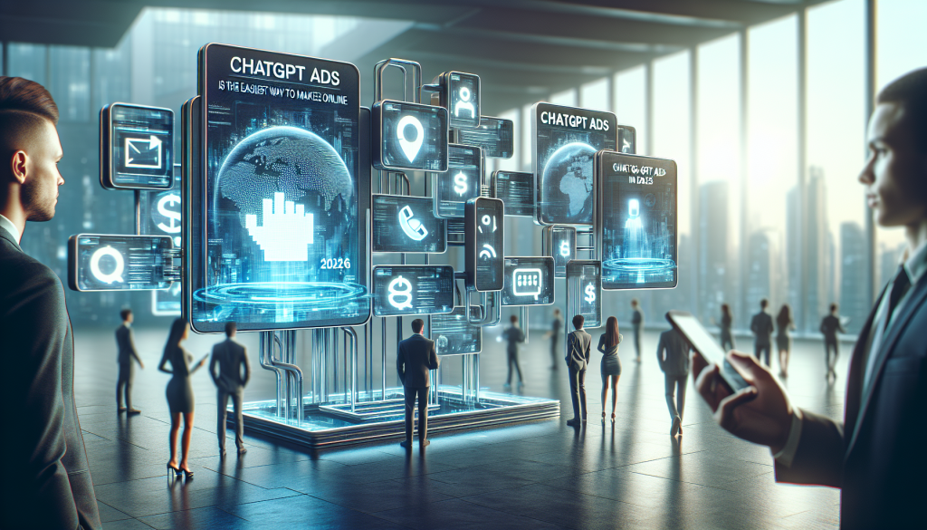 ChatGPT Ads is The Easiest Way to Make Money Online in 2026